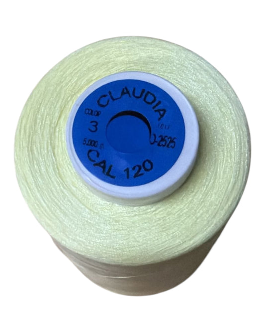 Hilo Claudia Calibre 120 (50/2) Tex 24 — color 3— 5000 metros