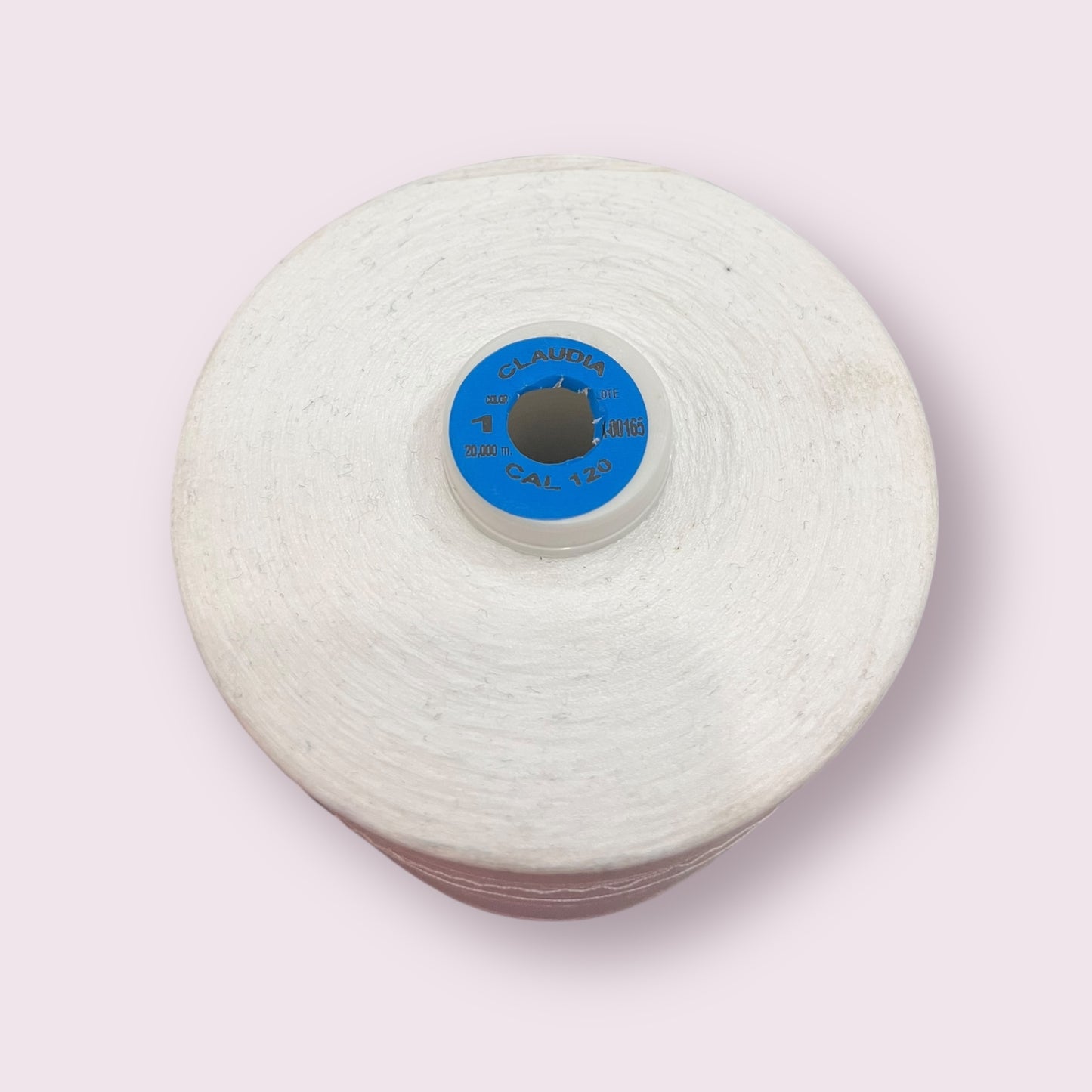 Hilo Claudia— 20 mil mts —Calibre 120— Blanco