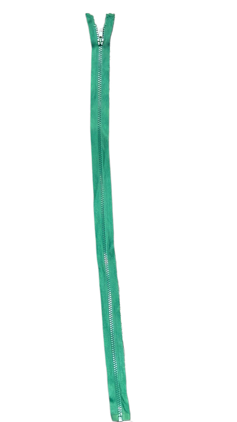 Cierre separable poliéster moldeado best 70cm color #21 verde botella