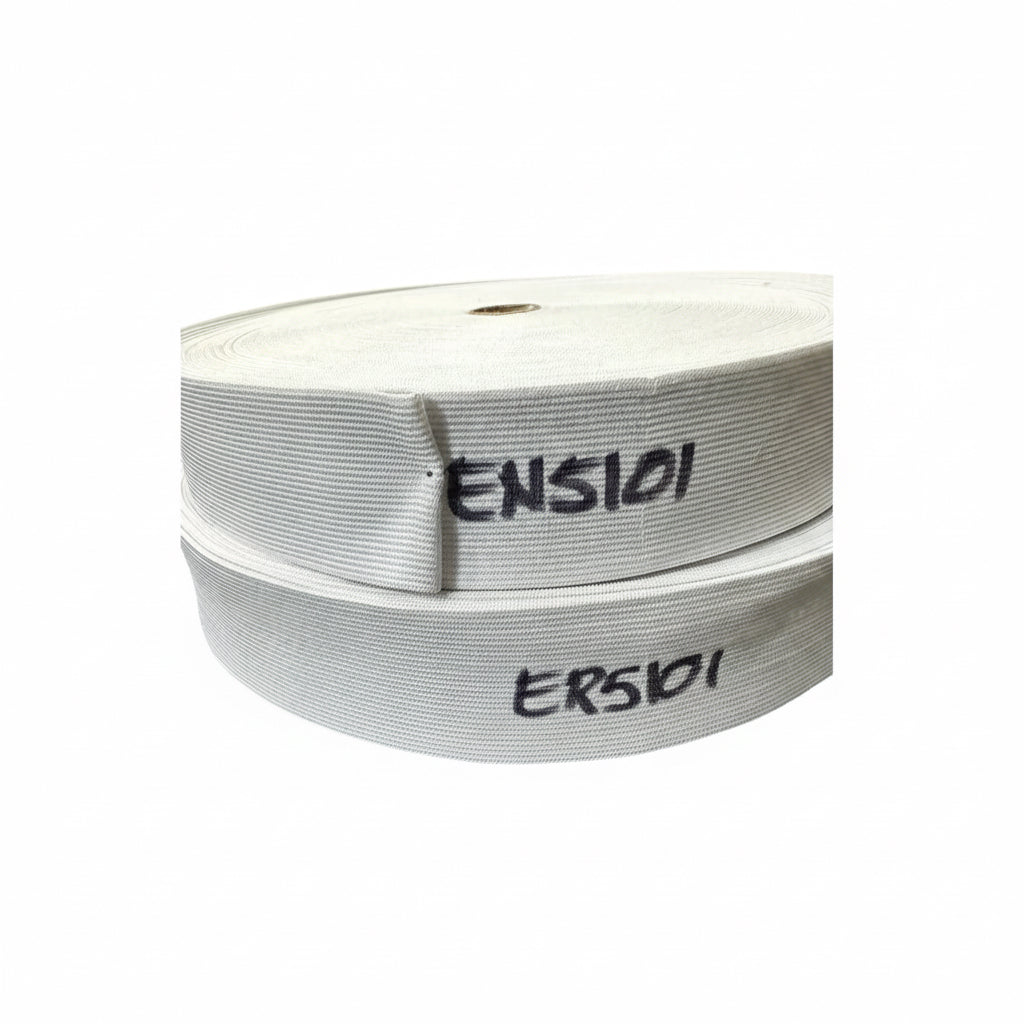 Elástico normal 51mm —rollo50metros—Blanco