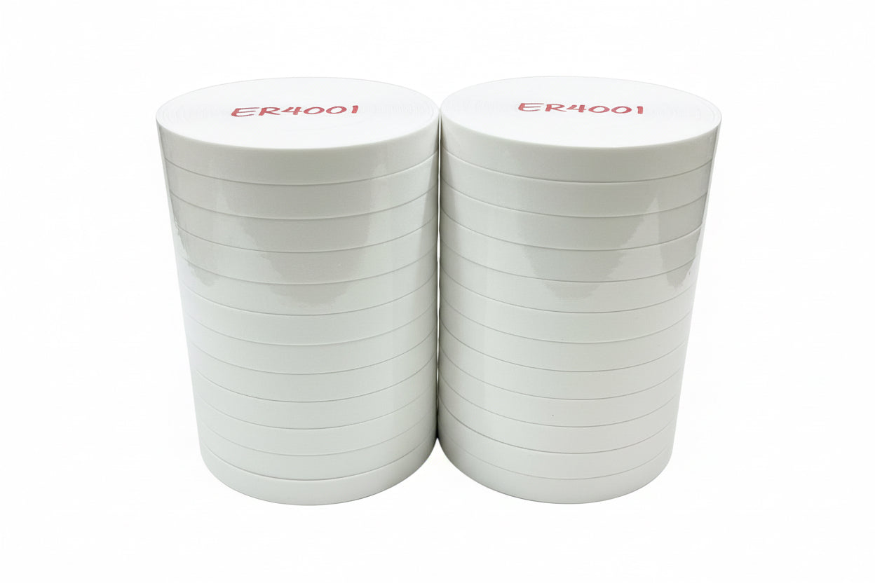 Elástico Reforzado 40mm—Rollo 50 metros— Blanco
