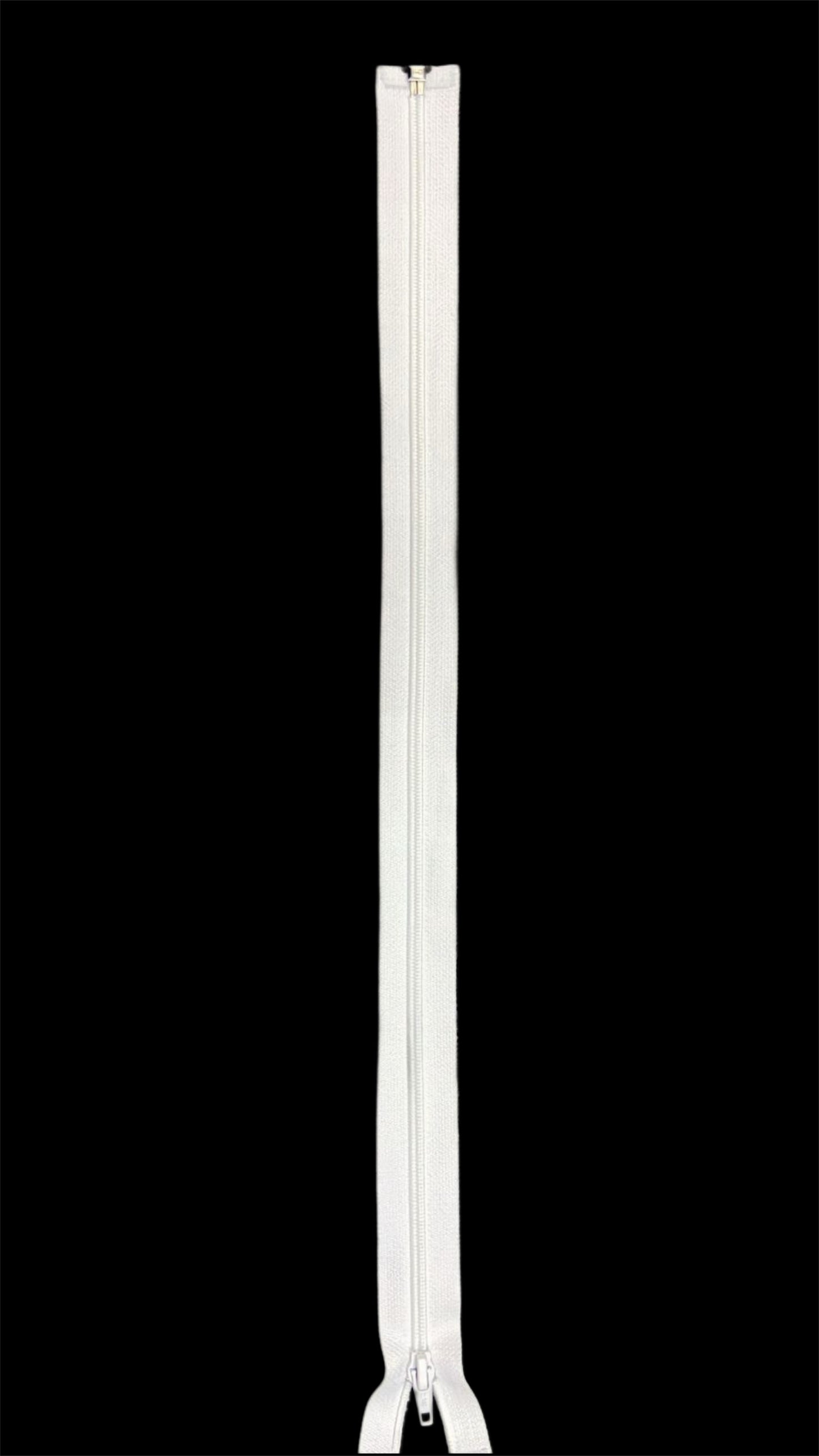Cierre NAT poliester separable espiral M523 50CM color#01 blanco 5mm