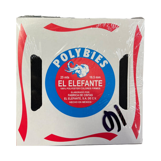 Cintas Bies – 25 metros – 16.5mm. Marca El Elefante
