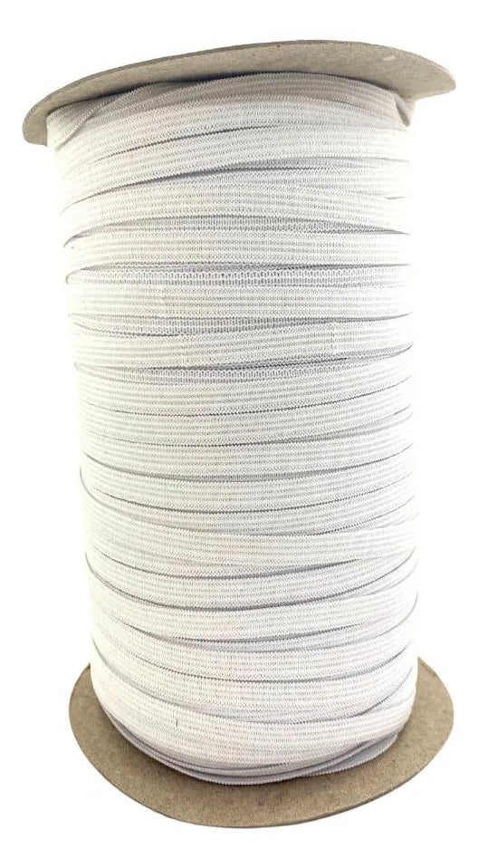 Elástico Crochet Blanco —8 mm 200 metros