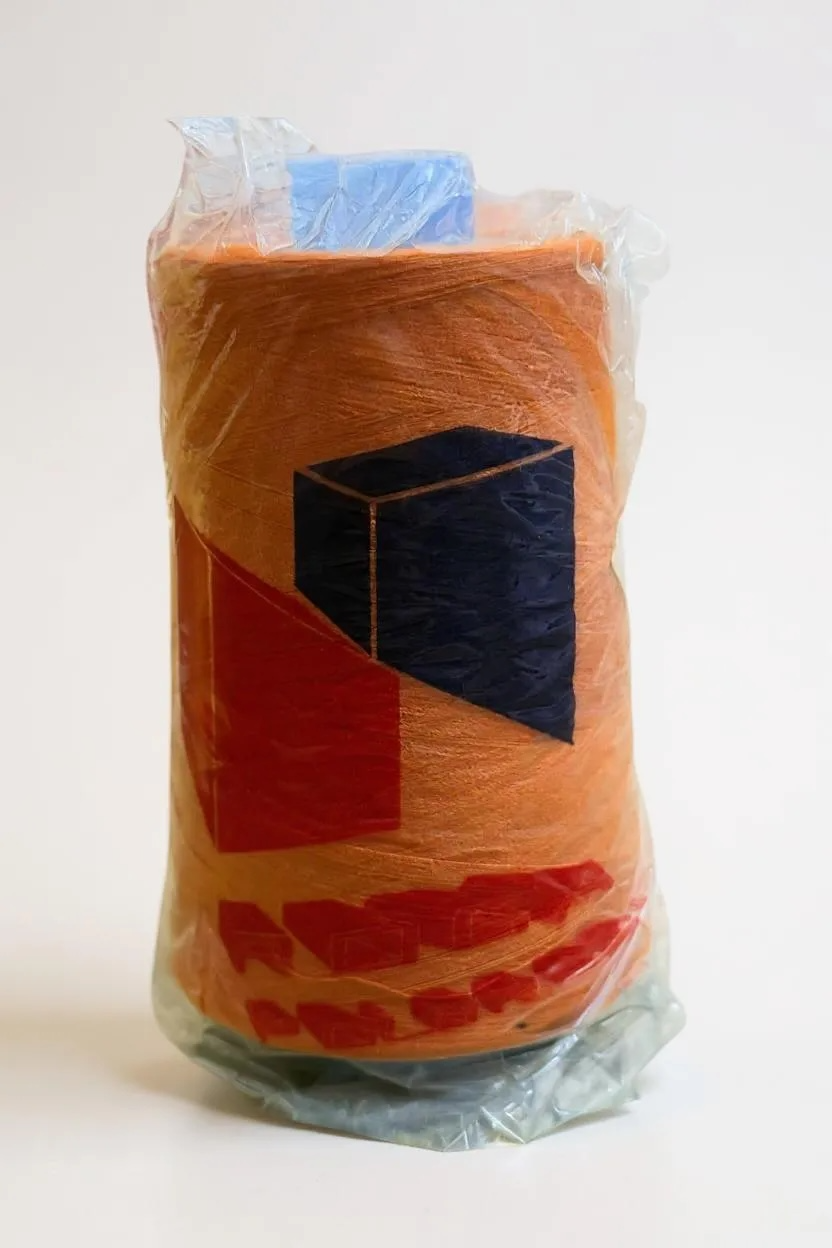 Hilo Roca Poliéster 40/2 Tex 27 – 5000 m (Color Naranja Neón)