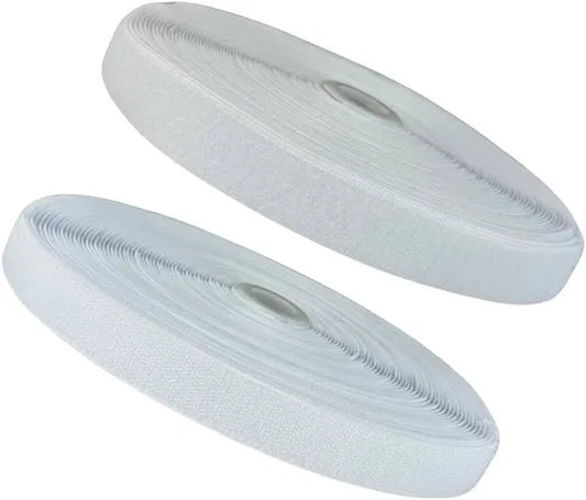 Rollo Velcro/ Contactel/25mm Blanco/ 25 metros