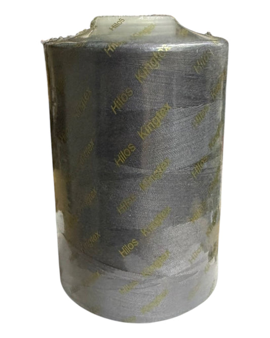 3X2. Hilo Kingtex de Polyester  30/2 5000mts Color No.200 Gris Acero