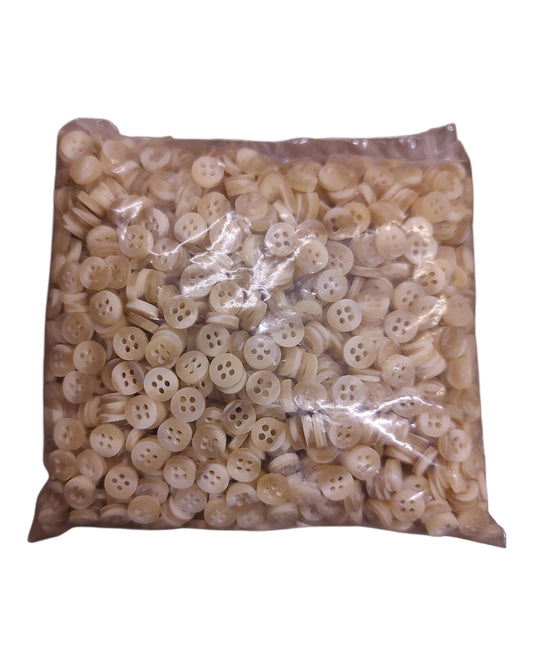 Pauete (Mazo)de botones T14-4  —color cuerno claro