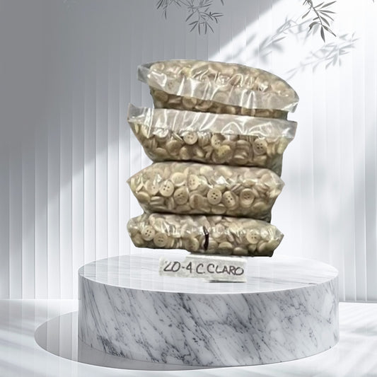 Paquete (Mazo) de Botones T20-4— cuerno claro