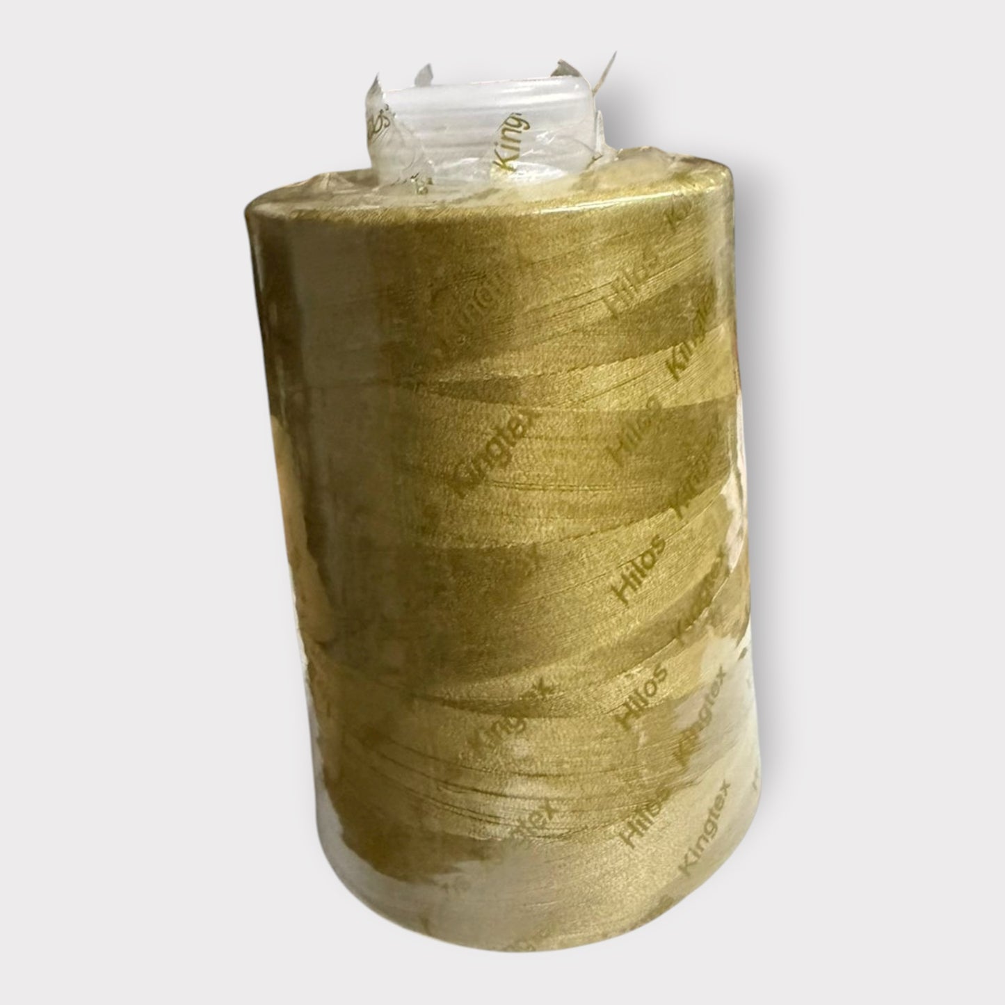 3X2. Hilo Kingtex de polyester 30/2 5000mts Color No.156 Beige Oro