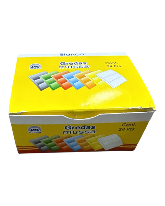 Caja Gredas 24 piezas