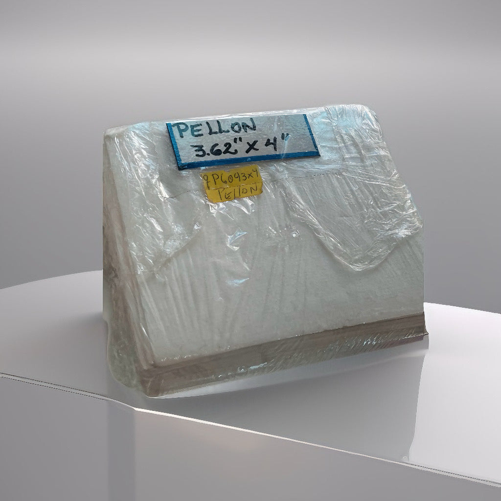 100 HOJAS DE PELLON 609 Blanco 2 medidas 5.12"X5.12" y 3.62"X4"
