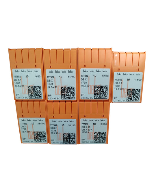 Agujas Rectas BEKA ( 10 piezas)