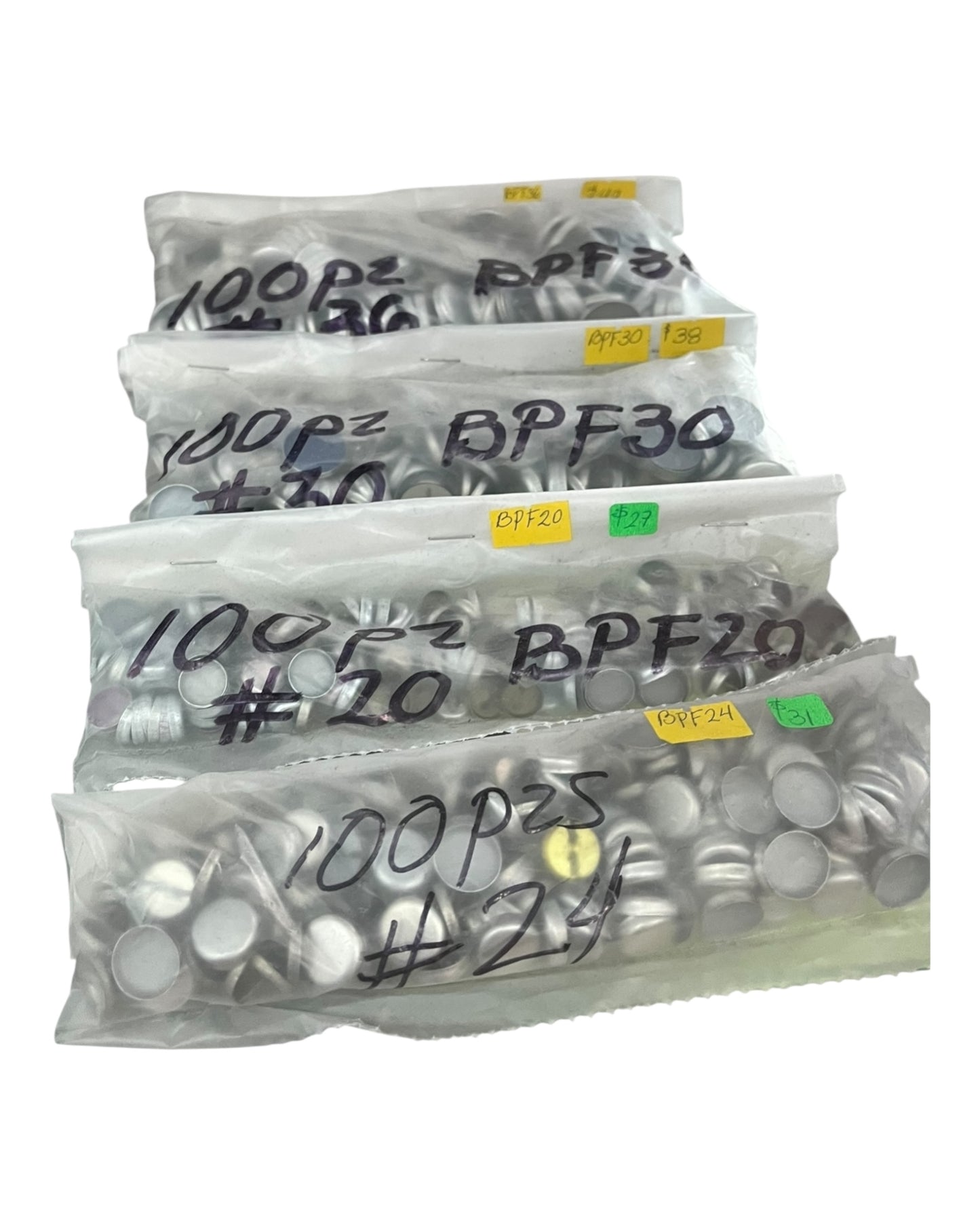 Botón para forrar— paquete 100