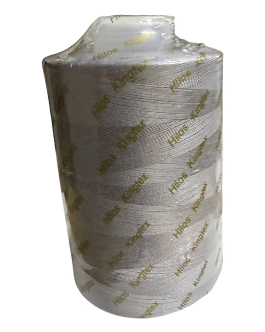 3X2. Hilo Kingtex de polyester 30/2 5000mts Color No.205 Gris Plata