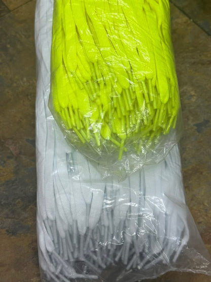 Cinta/cordón plano y redondo— paquete 100 piezas . Varios colores