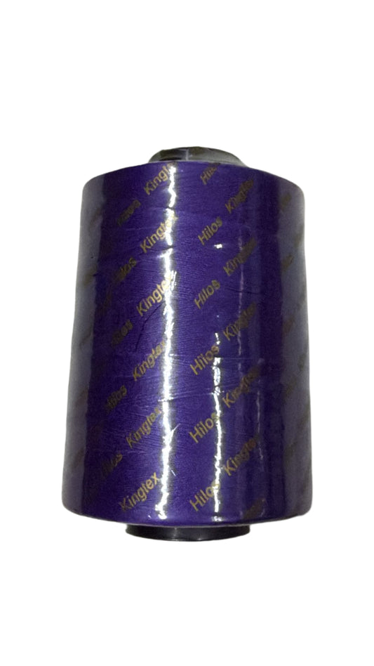 Hilo Kingtex de polyester cal. 30 2500mts color #1119 morado