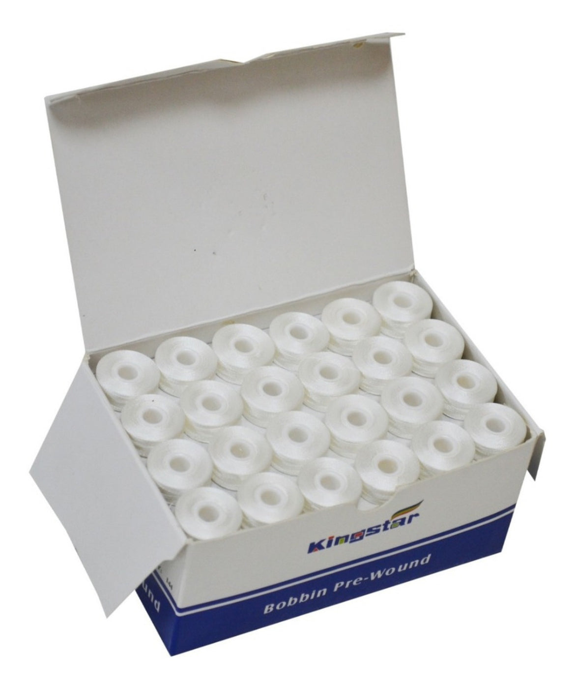Caja bobinas pre-llenadas Kingstar estándar c/144