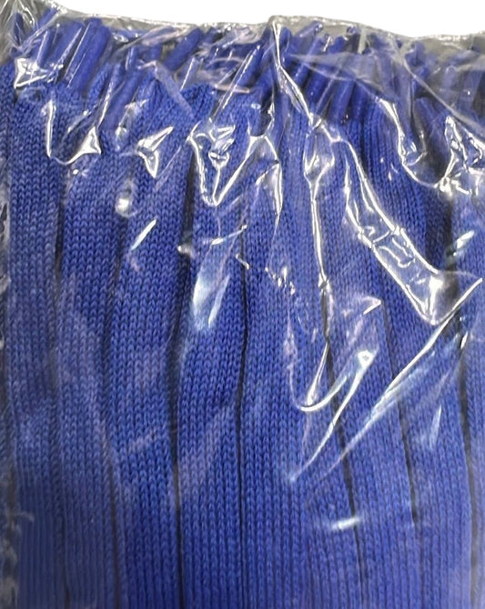 Paquete Cinta plana para cintura de pantalón — azul rey. 100 piezas .