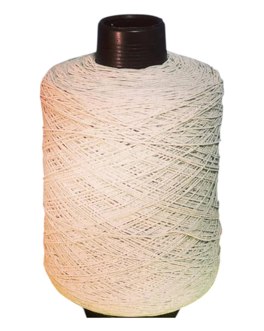 Hilo Elástico Entorchado Calibre 44 – Blanco ( precio es por kilo)
