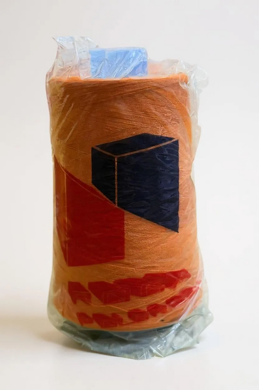 Hilo Roca Poliéster 40/2 Tex 27 – 5000 m (Color Naranja Neón)