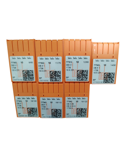 Agujas para sobrehiladora BEKA( 10 piezas)